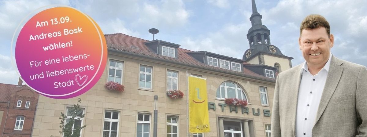 Andreas Bosk – Bürgermeisterkandidat für Elze