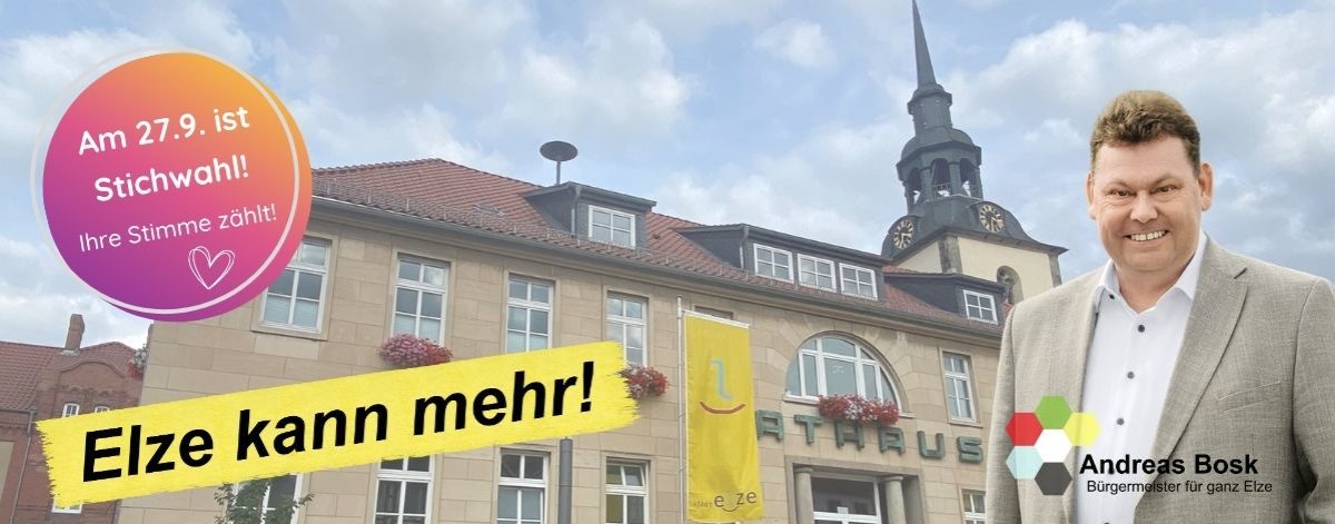 Andreas Bosk – Bürgermeisterkandidat für Elze